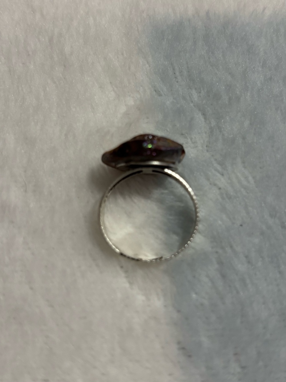 Homemade Stone Ring - Picture 3 of 4